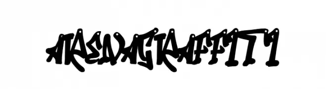 Arena Graffiti  font caratteri gratis