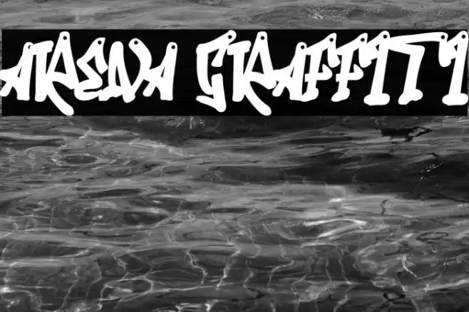 Arena Graffiti Font examples