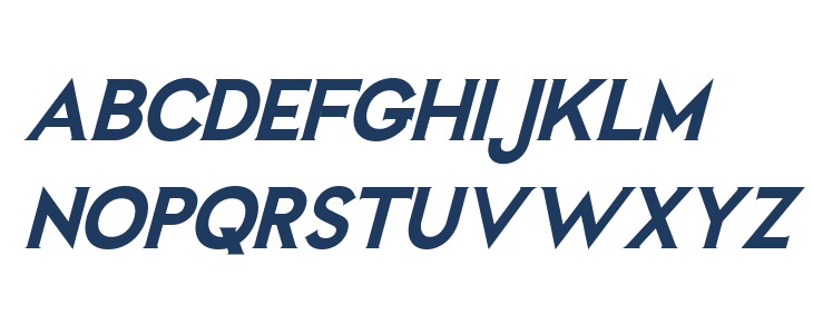 Arena Of God Italic Lowercase