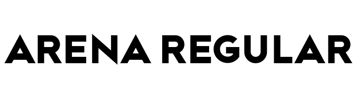 Arena Regular  免费字体下载