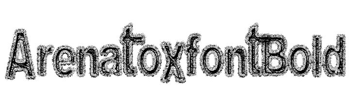 Arenatox font Bold  免费字体下载