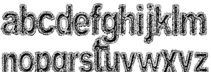 Arenatox font Bold Font LOWERCASE