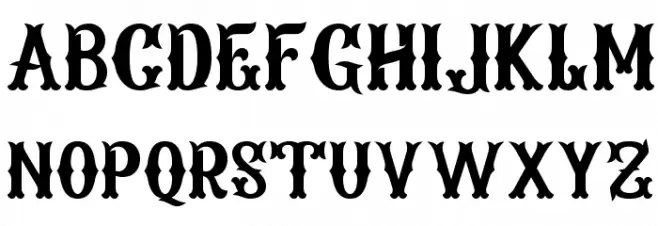 Arenosa Regular Font Litere mari