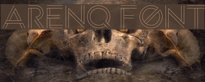 Arenq Font examples