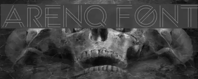 Arenq Font examples