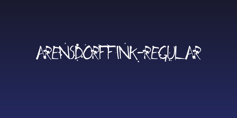 ArensdorffInk-Regular Social Header