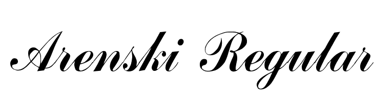 Arenski Regular Font