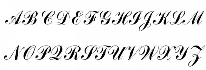Arenski Regular 字体 大写
