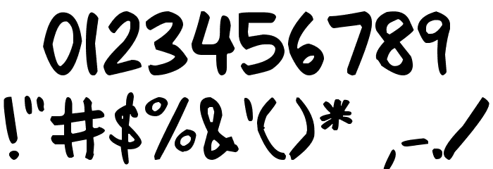 Arenzi Font OTHER CHARS