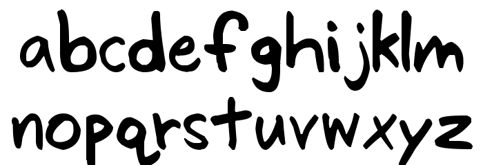 Arenzi Font LOWERCASE