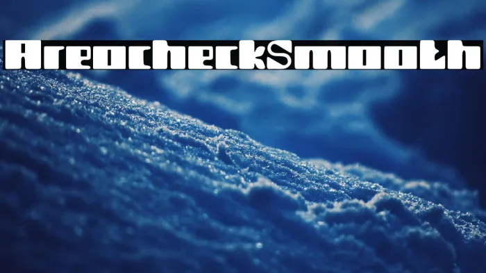 Areocheck Smooth Example 2