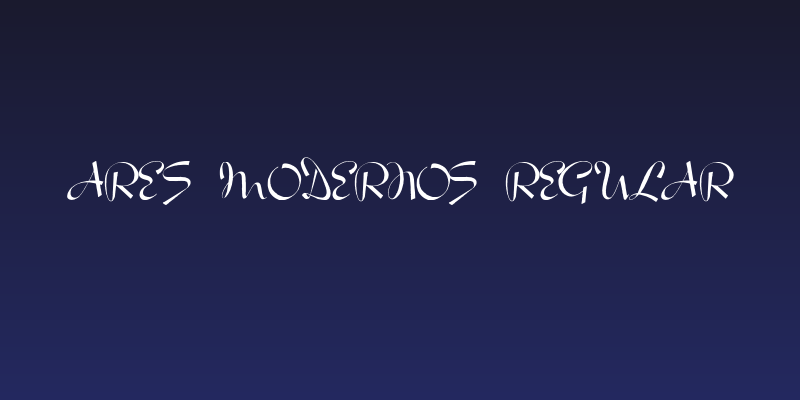 Ares Modernos Regular Social Header