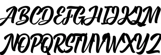 Arfelick Feather Font Litere mari