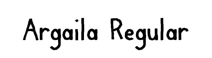 Argaila Regular Font