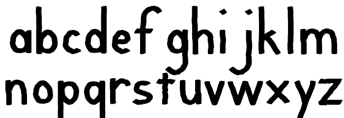 Argaila Regular Font LOWERCASE