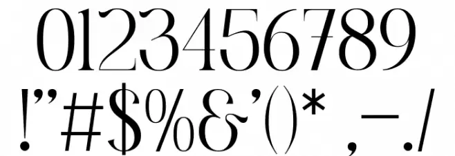 Argaka Fashion Regular Caratteri ALTRI CARATTERI