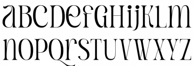 Argaka Fashion Regular Caratteri MINUSCOLO