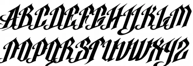 Argel Font Schriftart Groß