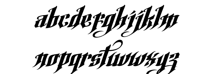 Argel Font Font LOWERCASE
