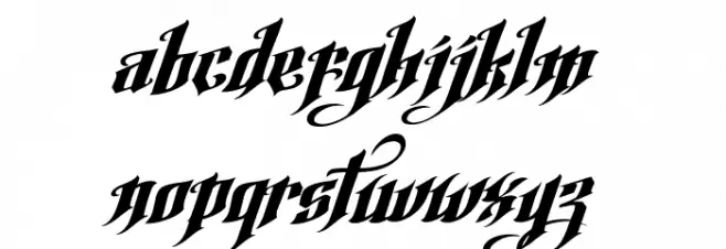 Argel Font Шрифта строчной