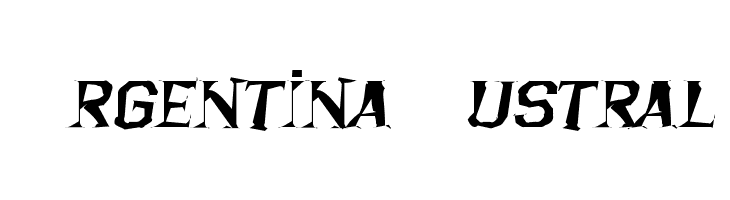Argentina Austral  免费字体下载