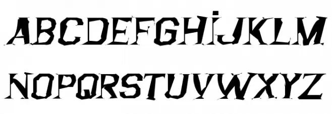 Argentina Austral Font LOWERCASE