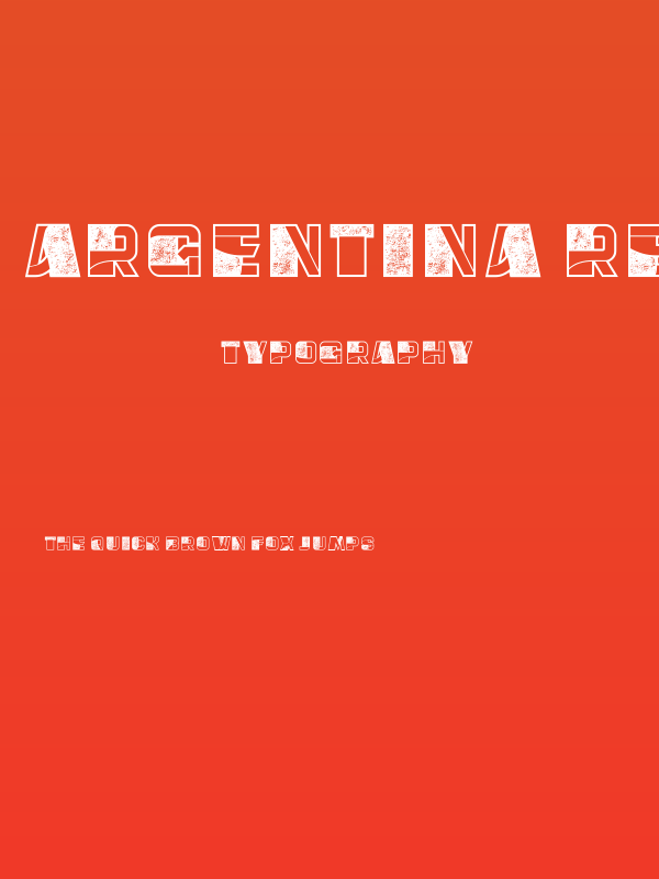 Argentina Regular Poster
