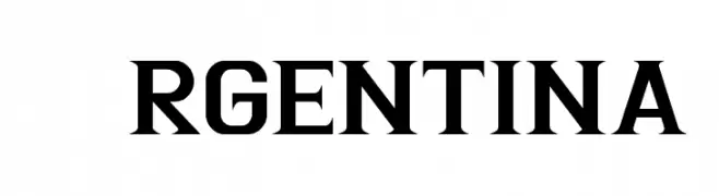 Argentina  Frei Schriftart Herunterladen