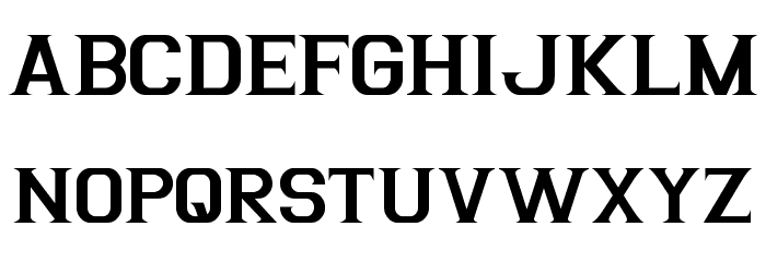Argentina Font LOWERCASE