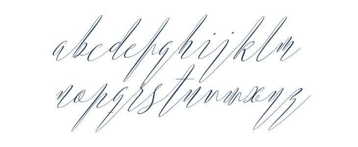 ArgentinaScript-Italic Lowercase