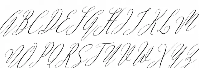 ArgentinaScript-Italic Fonte MAIÚSCULAS