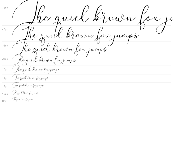 ArgentinaScript-Regular Waterfall