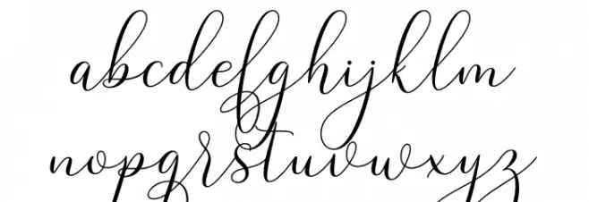 ArgentinaScript-Regular Schriftart Kleinbuchstaben
