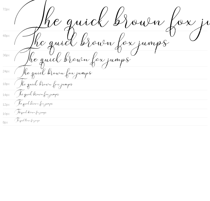 ArgentinaScript-Regular Waterfall