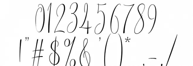 ArgentinaScript Font OTHER CHARS