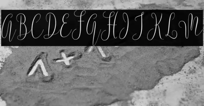 ArgentinaScript Font examples