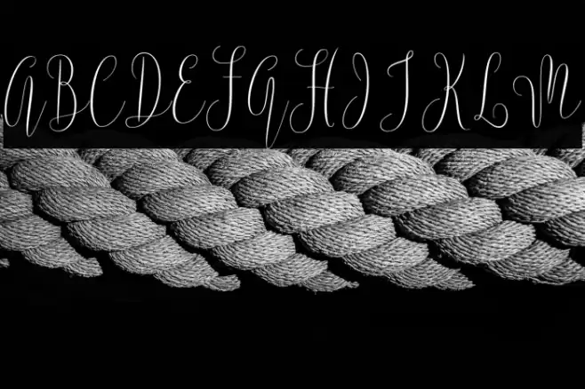 ArgentinaScript Font examples