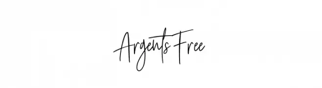Argents Free  font caratteri gratis