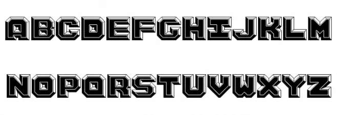 Argentum Black Fuentes MAYÚSCULAS