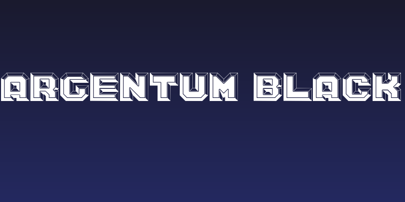 Argentum Black Social Header