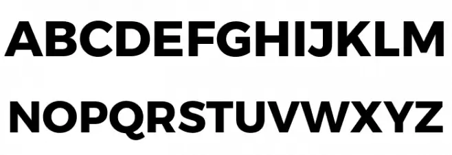 Argentum Novus Bold Schriftart Groß