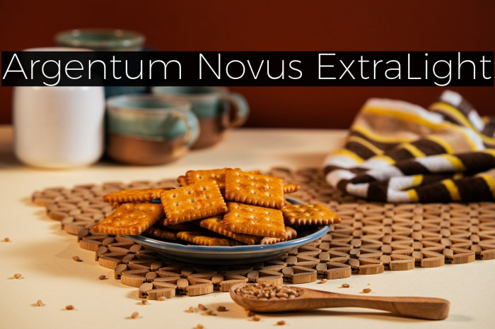 Argentum Novus ExtraLight Example 3