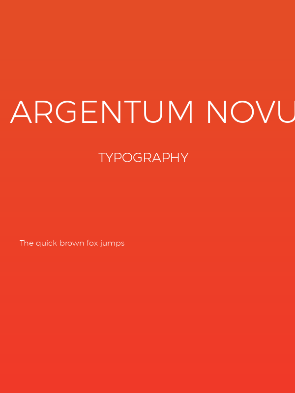 Argentum Novus Light Poster