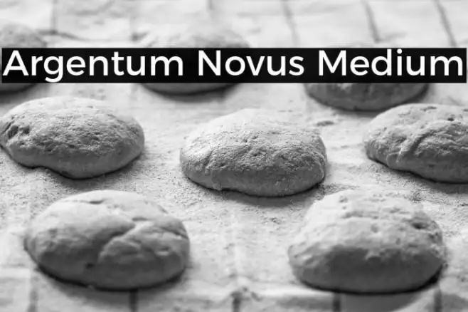 Argentum Novus Medium Example 2