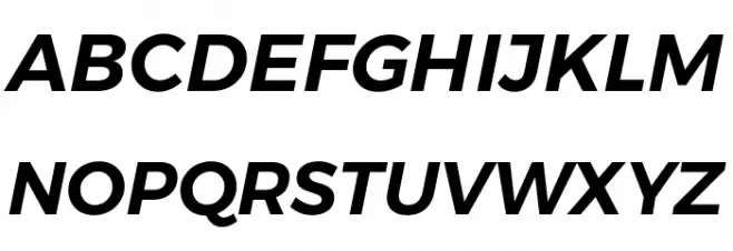 Argentum Novus SemiBold Italic Schriftart Groß