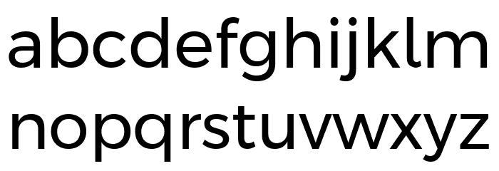 Argentum Novus Font LOWERCASE