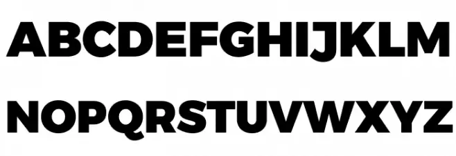 Argentum Sans Black خط أحرف كبيرة
