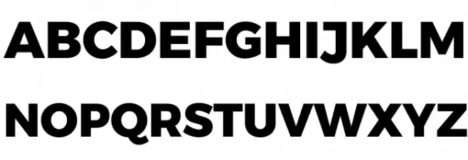 Argentum Sans ExtraBold Fonte MAIÚSCULAS