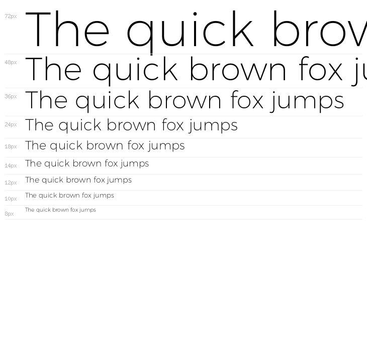 Argentum Sans ExtraLight Waterfall