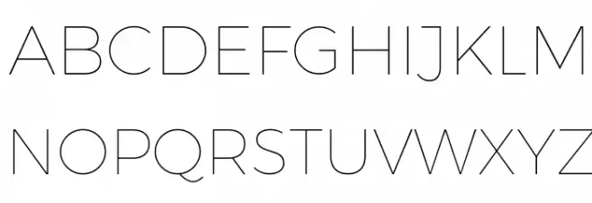 Argentum Sans Thin Шрифта ВЕРХНИЙ